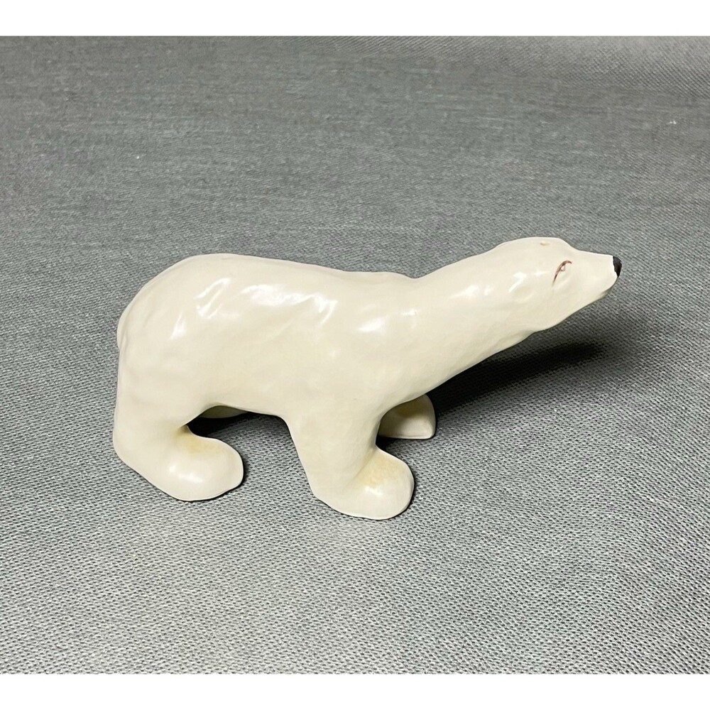 Antique Polar Bear Shaw and Copestake (SylvaC) Pottery Figurine-Pre 1920